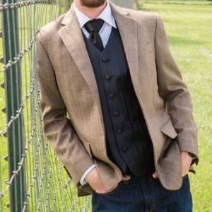 Stafford Merino Wool Sport Coat